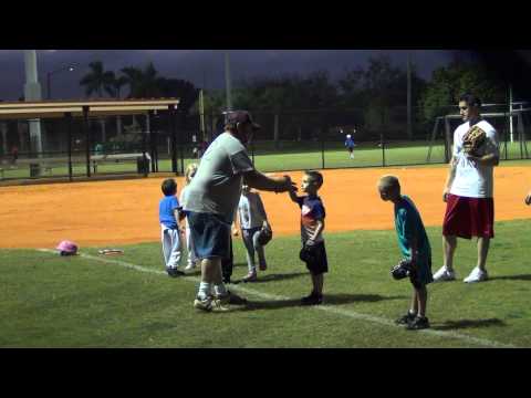 how to do a t-ball practice