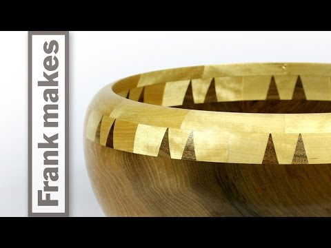 Walnut and Birch Bowl
