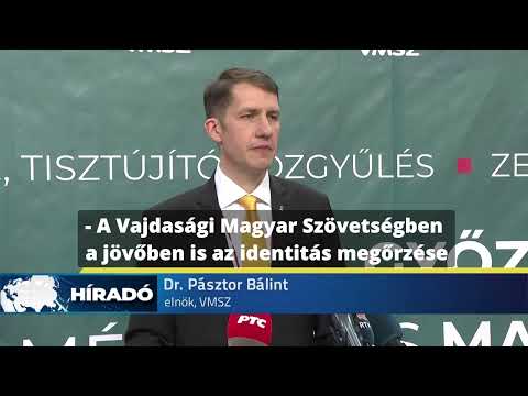 Dr. Pásztor Bálint a VMSZ új elnöke-cover