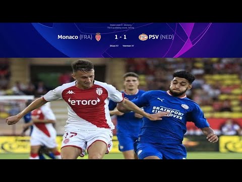 FC AS Monaco Monte Carlo 1-1 PSV Philips Sport Ver...