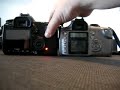 Canon 40D Shutter Sound vs Canon 300D