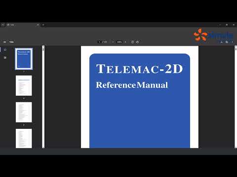 OpenTelemac river flooding tutorial - Part 3: Configuring the steering file