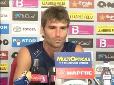 Primer entrenamiento de Borja