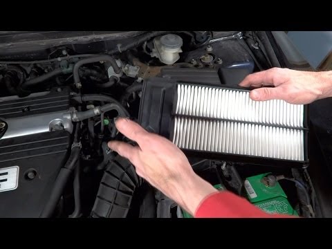 How To Change Air Filter On 2003-2007 Honda Accord