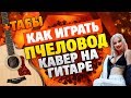 Rasa - Пчеловод (Разбор на гитаре + кавер с караоке, табами и аккордами)