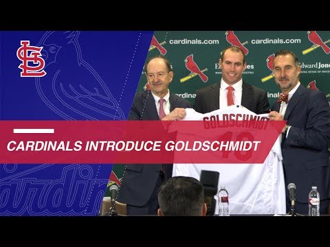 Video: Cardinals introduce newly acquired Paul Goldschmidt