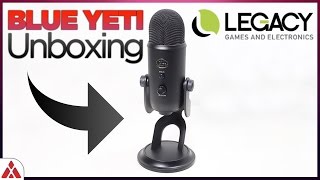 Unboxing: Novo Microfone 'Blue Yeti Blackout Edition'!