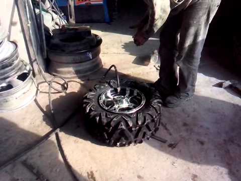 how to patch atv tire