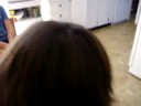 Mike's straight hair
