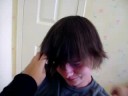 Mike's straight hair