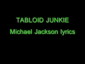 Tabloid Junkie Lyrics
