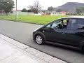 Macca in his new Ralliart Colt