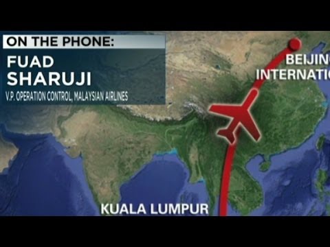 Malaysia Airlines' VP: Plane would have run out of fuel