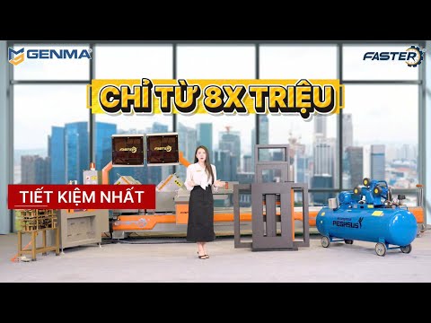 Cách lựa chọn dàn máy làm cửa nhôm