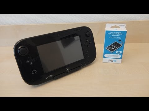 how to remove wii u gamepad battery