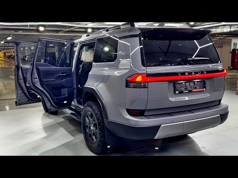 2025 Lexus GX 550 - Legendary Off-Road SUV | Exterior and interior details