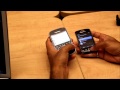 Demonstration of BlackBerry Tag - transferring files via NFC