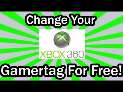 how to change your xbox live gamertag