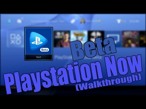 how to sign up for playstation now beta