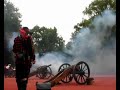 3 pound cannon firing