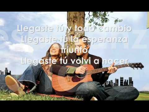 Jessy Y Joy - Llegaste Tu + lyrics