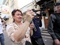 Народ встречает президента