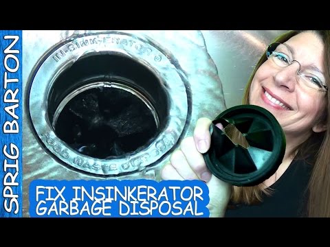 how to fix a sink erator