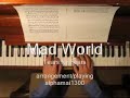 mad world  piano 