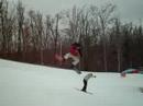 Snowboard crash Snowboard crash