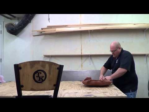 how to recover bar stools