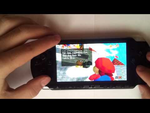 how to play nintendo 64 games on psp