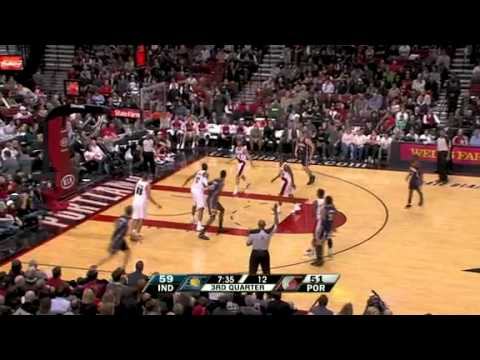 Indiana Pacers 92 – Portland Trail Blazers 97