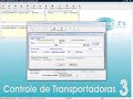 Lan�ando fretes e despesas. Controle de Transportadoras