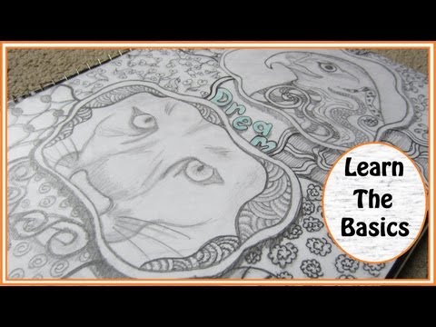 how to zentangle easy