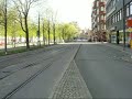 Trams and a bus in Gothenburg