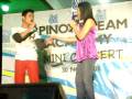 LAARNI AND BUGOY SINGING SANA NGAYONG PASKO AT SM SUCAT