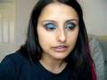 Everyday Make up look - Midnight Blue Sparkle