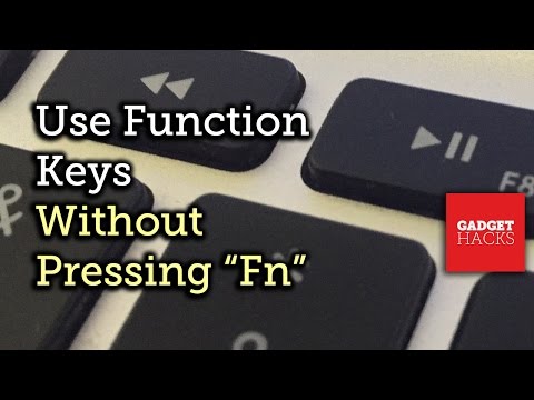 how to turn fn key back on