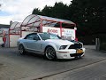 2007 SHELBY GT500 SVT Convertible accelerating