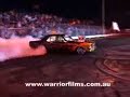 Gary Myers 1966 Ford Mustang burnout at Kalbar