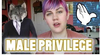 WOLF AND HANDS TAKE A BITE OF: MALE PRIVILEGE