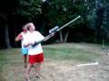 Potato cannon explosion