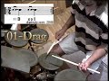 Clases de bateria- Rudimentos:ejercicio de drag Clases de bateria- Rudimentos:ejercicio de drag