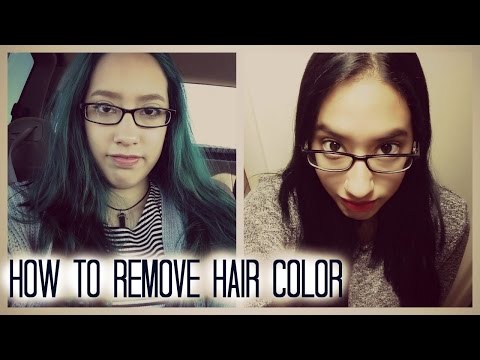 how to fix green hair