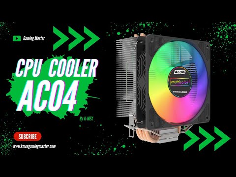 Vídeo de demonstração - CPU Cooler AC04
