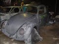 FUSCAO PRETO 1972 - SUPER BEETLE - KAFFER -ESCARABAJO