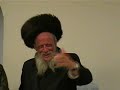 The Bostoner Rebbe of Yerushalaim on Purim 2006