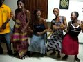 Rashid and the girls made a dance for Alissa