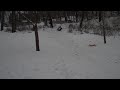 winter sledding