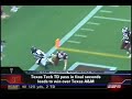 Tech beats A&M at the last minute...